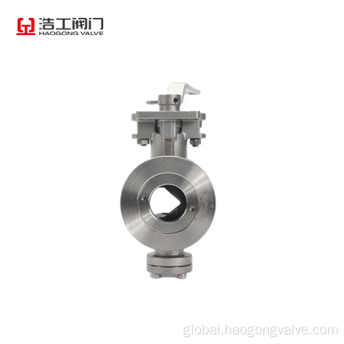 Pvc Ball Valve V type Ball Valve V notch segmented Supplier